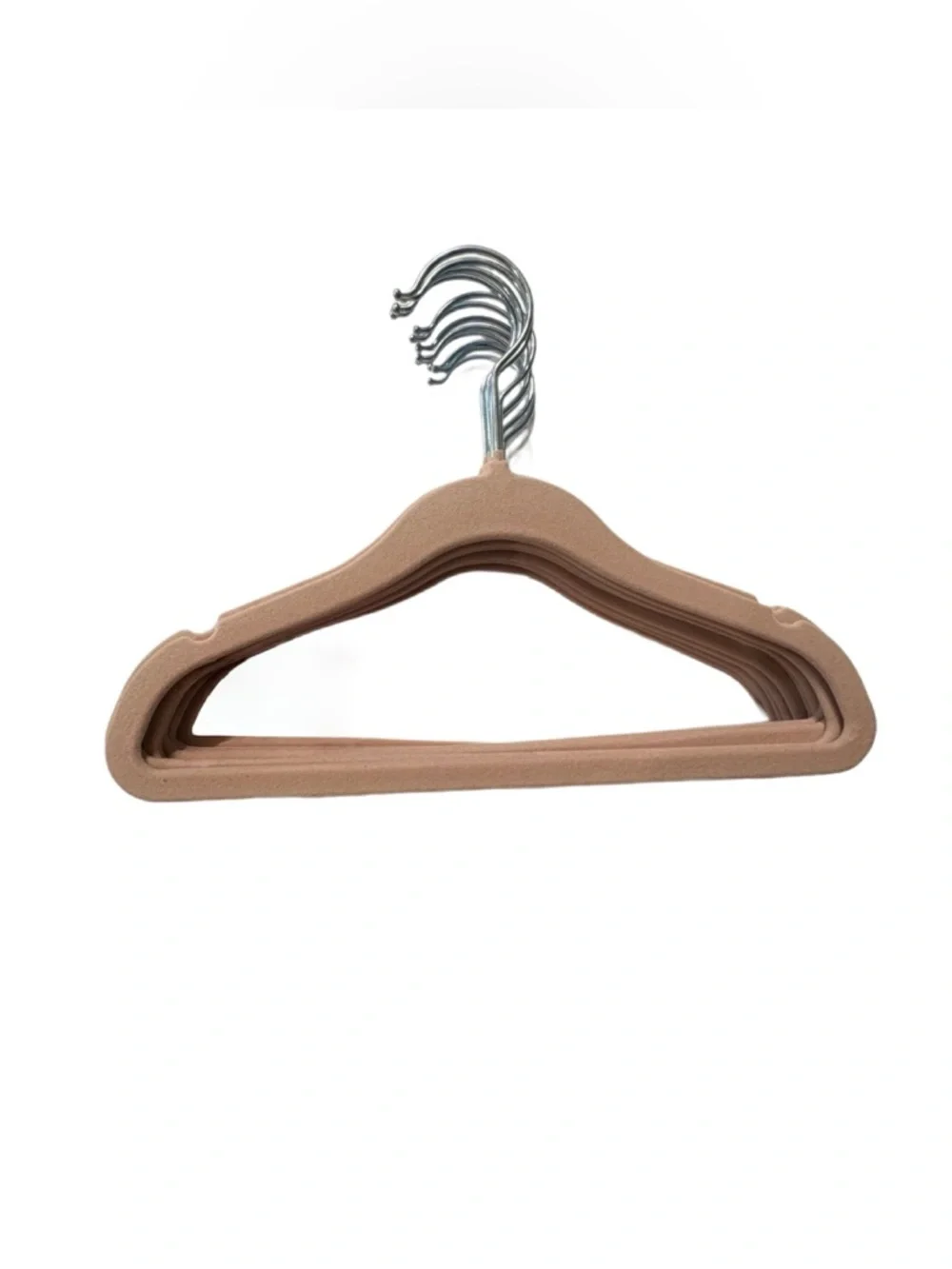 Velvet Non-Slip Blush Pink Hangers - 32 NWT